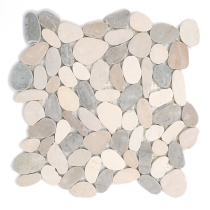 VENETIAN PEBBLES - 2X2/12X12, MEDICI FLAT, SATIN